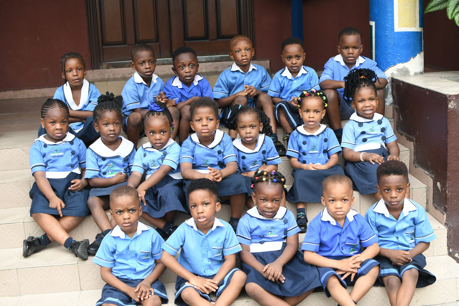 Sparrow class group photo