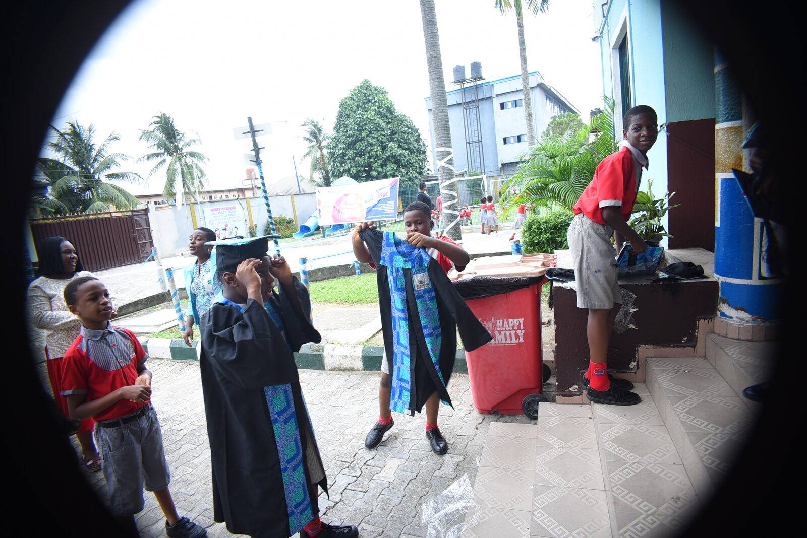 Graduation day celebrations